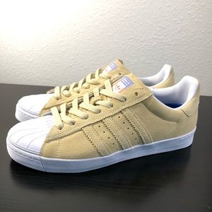 Adidas Superstar Vulc ADV Men's 7.5 Pastel Yellow